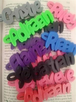 Back-to-School name tags.