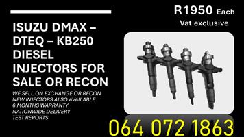 ISUZU 4JK1 -DMAX INJECTORS FOR SALE 