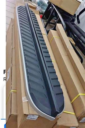Ford Ranger side steps designed to fit Ford Ranger models (T6, T7, T8, T9) from 2012 to 2025.