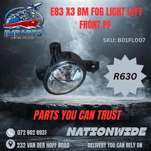  NEW BMW E83 X3 Left Front Fog Light PF