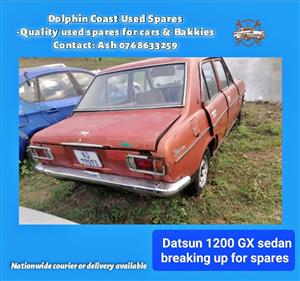 Datsun 1200 sedan breaking up for spares