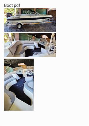 SENSATION 18FT 535 MARINER 125HP