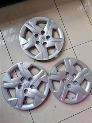 Hyundai 14" Wheel Caps