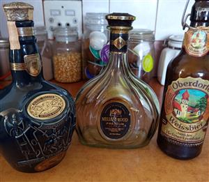 Vintage Collection Beer bottles for Bar Decor