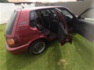 Toyota tazz 1,3 start and go papers up to date