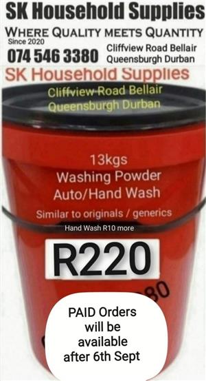 13kg Washing Powder Auto and Hand Wash