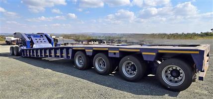 100 ton Lowbed with Dolly - Refurbished