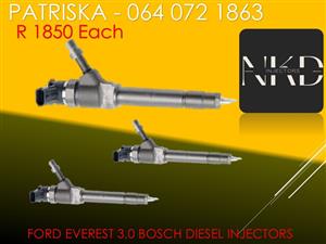 AFFORDABLE DIESEL INJECTORS FOR FORD EVEREST 3.0 BOSCH FOR SALE