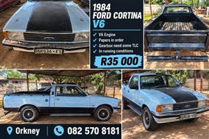 V6 ford Cortina 1984