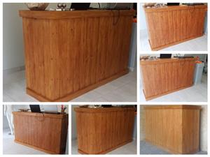Reception Counter Farmhouse series 1800 Stained