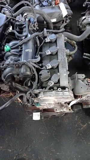 NISSAN X TRAIL QR20 ENGINES FOR SALE