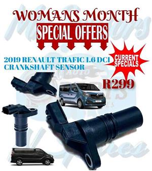 2019 Renault Traffic 1.6 DCI Crankshaft Sensor R
