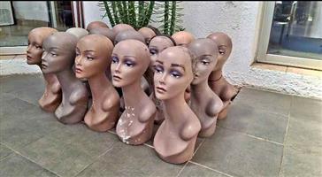 Mannequin heads for wigs for sell 
