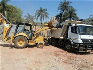 RUBBLE REMOVAL, TLB HIRE, SITE CLEARANCE 
