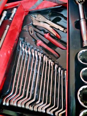Mastercraft toolbox set for sale