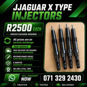 JAGUAR X TYPE INJECTORS FOR SALE WITH WARRANTY 