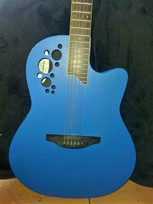 Electric Acoustic Ovation Guitar Used