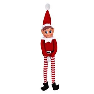 Festive Christmas Elf Decoration – Naughty Elvie 30 cm