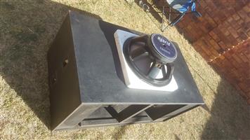 hybrid speakers bass bin