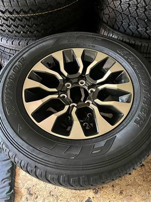Toyota Hilux GR Sport 17” Mag Rims (With Used Tyres)