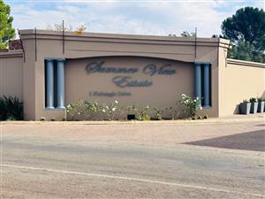 Vacant stand for sale in a secure estate in Three Rivers East