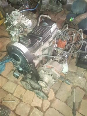 1.6 golf engine end gearbox all in good condition