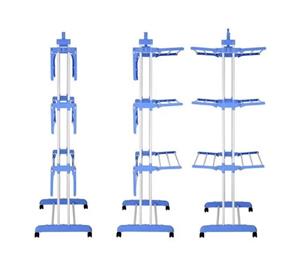 Foldable 3 Tier Clothes Rack Outdoor Indoor Airer