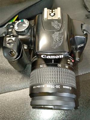Canon EOS 450D DSLR Camera with charger + 38-76mm Lens, 6 Months Warranty
