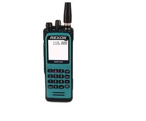 REXON RHP-535 Airband Portable Radio With Built-In Headset Jacks 