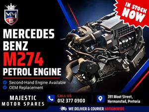 Mercedes-Benz M274 Petrol Engine for Sale – Second Hand in Stock