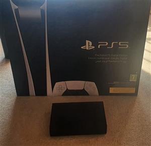PS5 DIGITAL EDITION WITH 22 GAMES AND 2 TB Harddrive FOR SALE