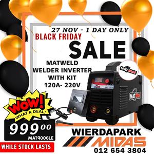Welder 120 Amp with Kit Low Low Low Price! Save Big