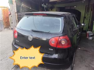 VW golf five TDI stripping engine good gearbox good 