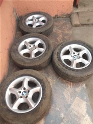 BMW X5 Tyres and Rim Set (2 sets)