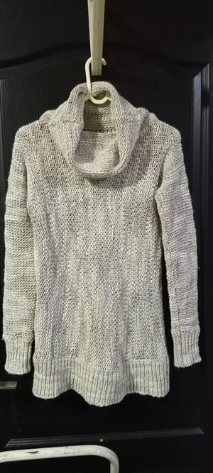 Cowl neck jersey