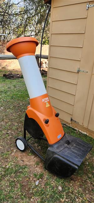 Stihl Wood Chipper used once. Do not call - only WhatsApp please