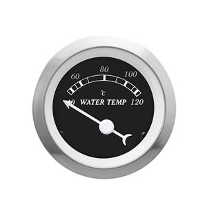 Autogauge 52mm Water Temperature Gauge (Black Face)
