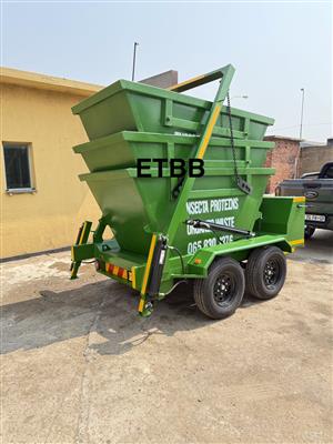 Hydraulic Skip trailer combo