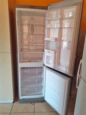 Lg metallic silver fridge