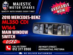 2010 Mercedes-Benz ML350 CDI 4MATIC W164 Main Window Switch for Sale – Used