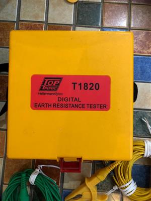 T1820 EARTH RESISTANT TESTER !