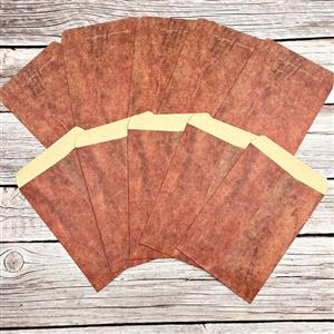 Vintage Retro Envelopes - Brown