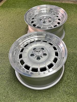 17 INCH MERCEDES BENZ BUNDT DESIGN RIM SET NARROWS/WIDES