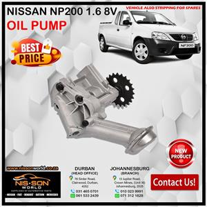 NISSAN NP200 1.6 8V OIL PUMP