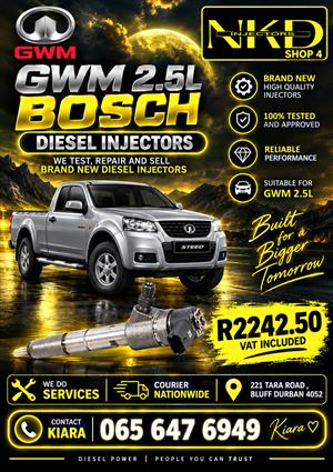 NKD_INJECTORS_SERVICES_FOR_GWM_2.5L_DIESEL_INJECTORS