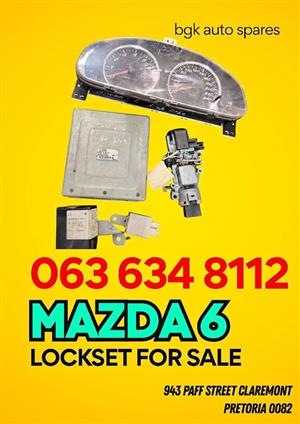 Mazda 6 lockset for sale 