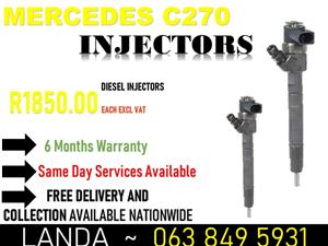 MERCEDES C270 INJECTORS