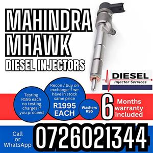 Mahindra Mhawk diesel injectors for sale