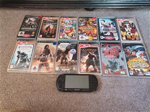 PSP and 12 games 