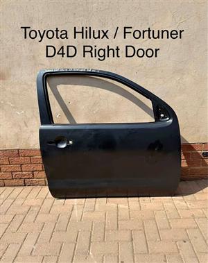 Right Door for Toyota Hilux / Fortuner D4D 